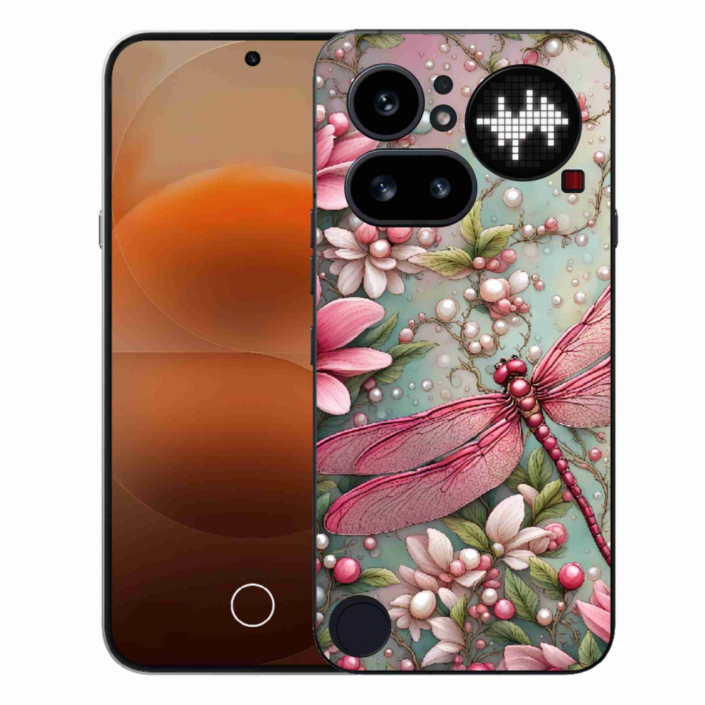 Gelový kryt mmCase na Nothing Phone (4a) - vážka
