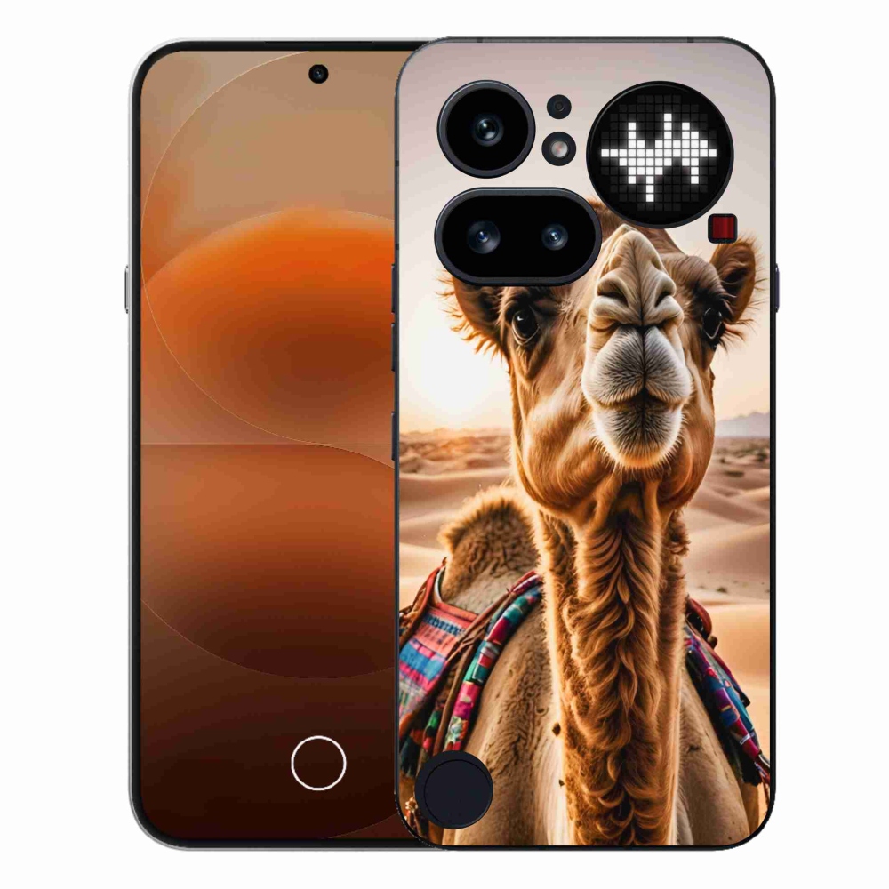 Gelový kryt mmCase na Nothing Phone (4a) - velbloud