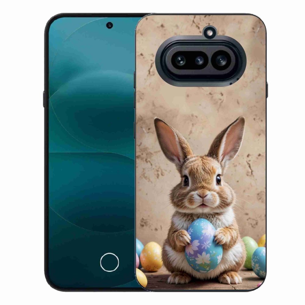 Gelový kryt mmCase na Nothing Phone (4a) - velikonoční králíček