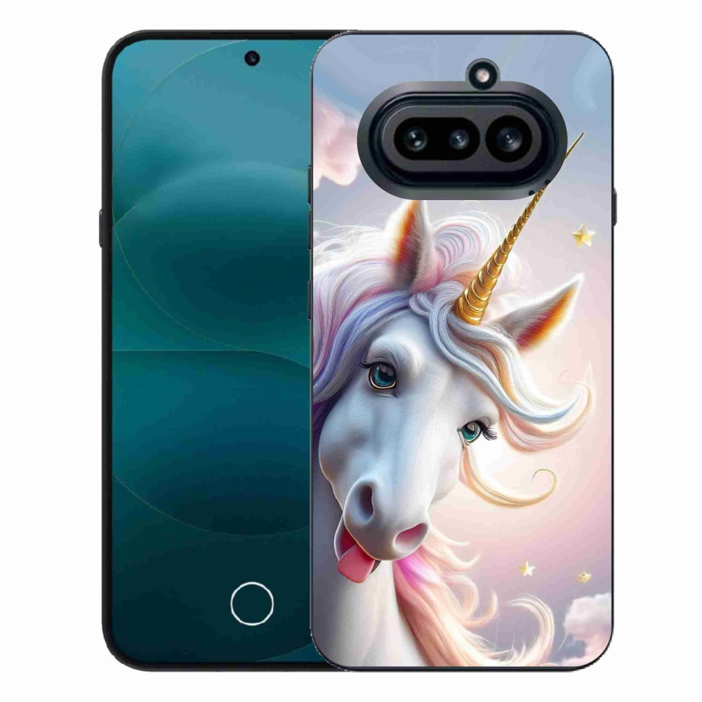 Gelový kryt mmCase na Nothing Phone (4a) - veselý jednorožec