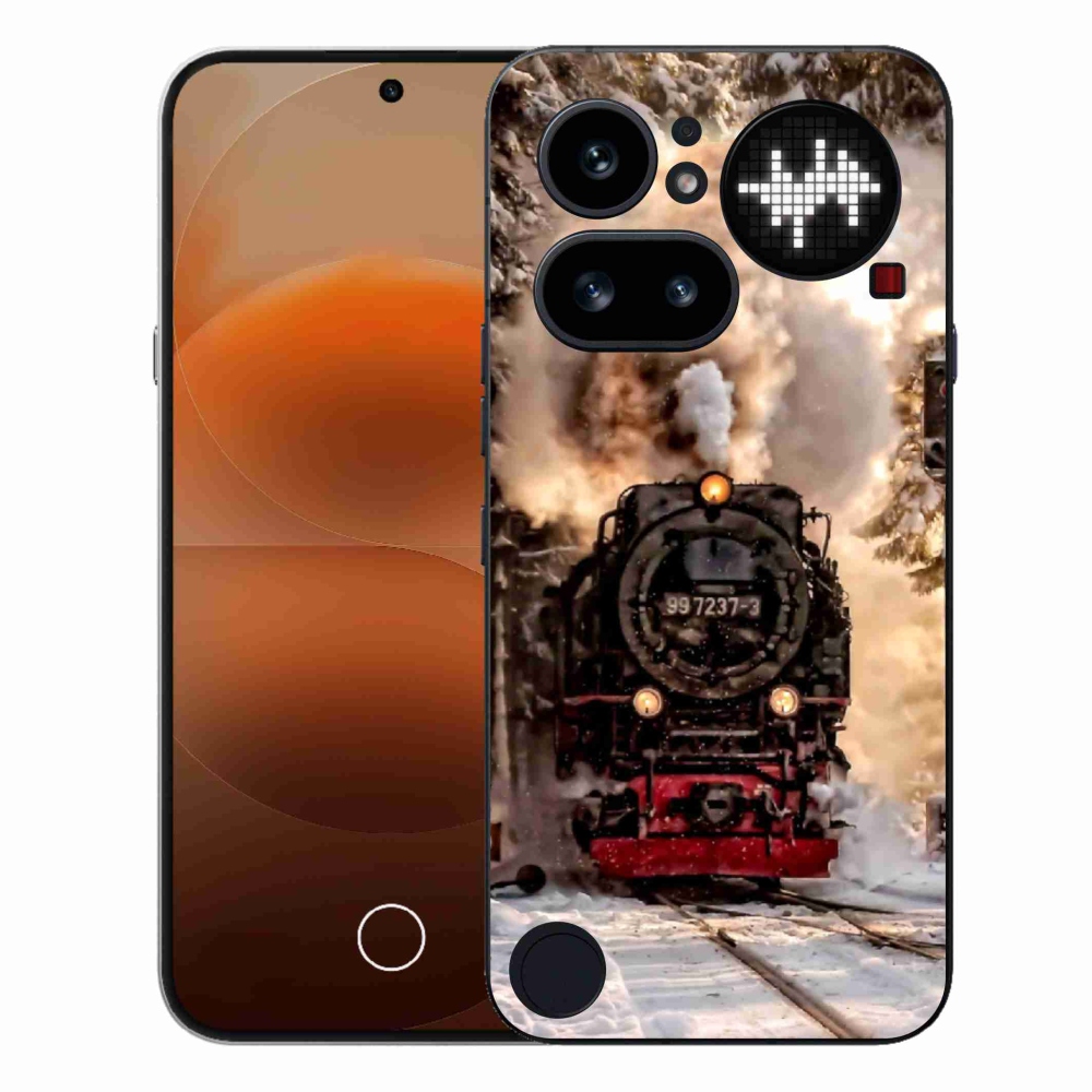 Gelový kryt mmCase na Nothing Phone (4a) - vlak