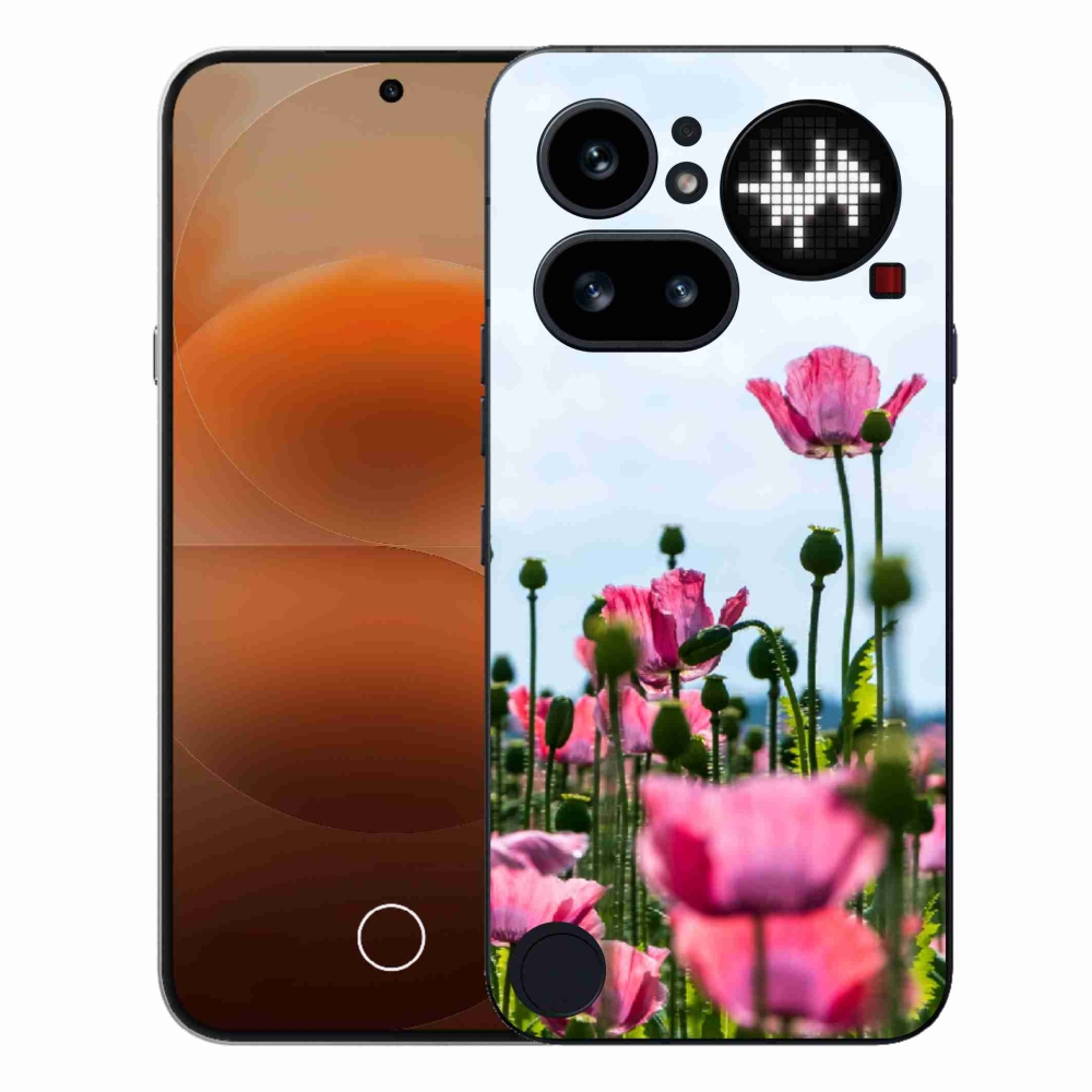Gelový kryt mmCase na Nothing Phone (4a) - vlčí mák