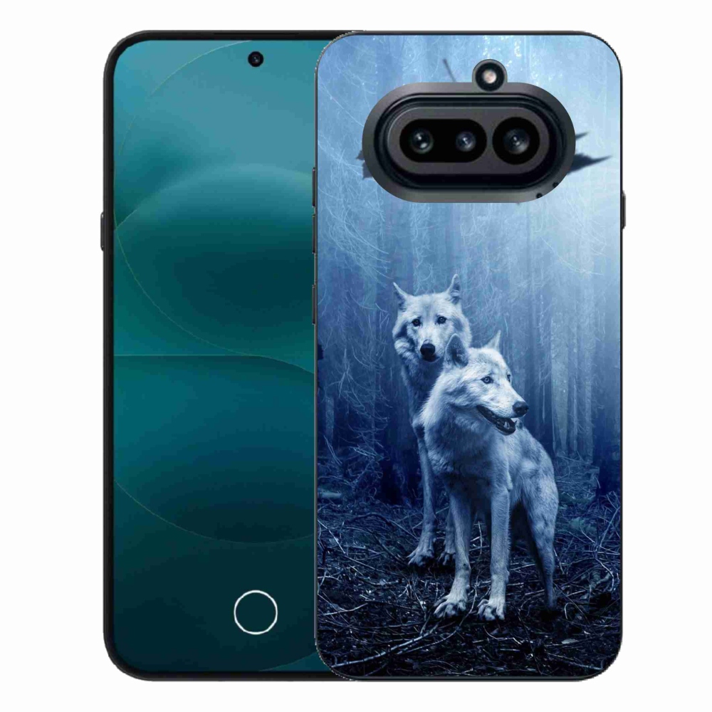 Gelový kryt mmCase na Nothing Phone (4a) - vlci v lese