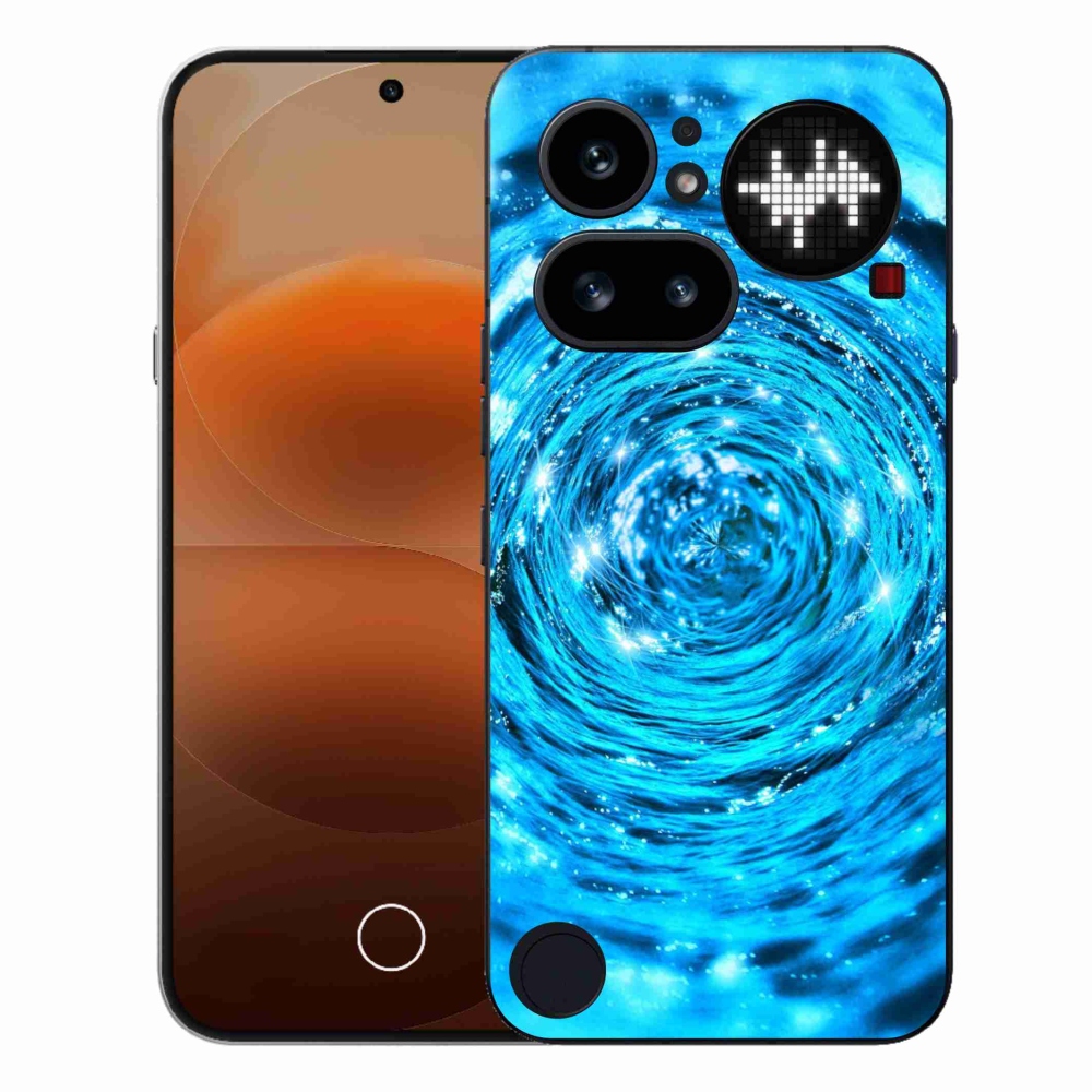 Gelový kryt mmCase na Nothing Phone (4a) - vodní vír