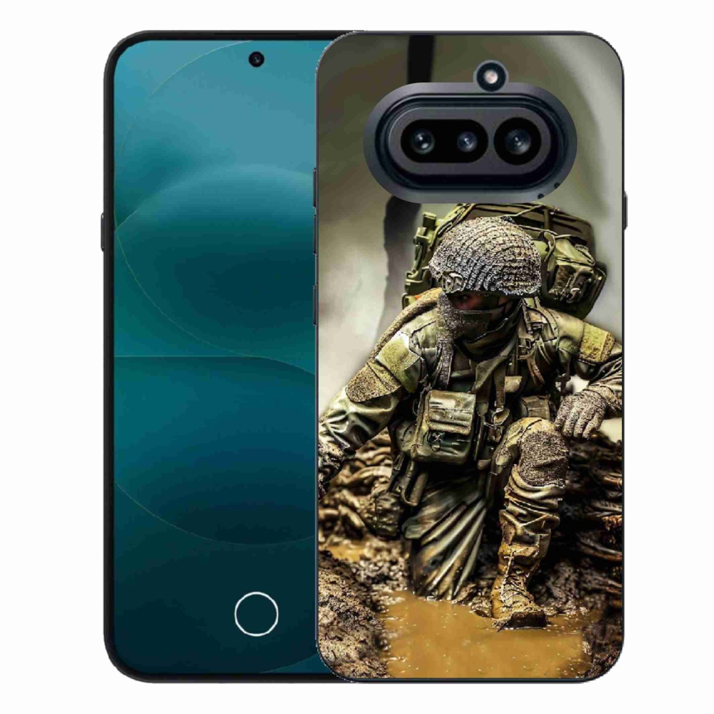 Gelový kryt mmCase na Nothing Phone (4a) - voják