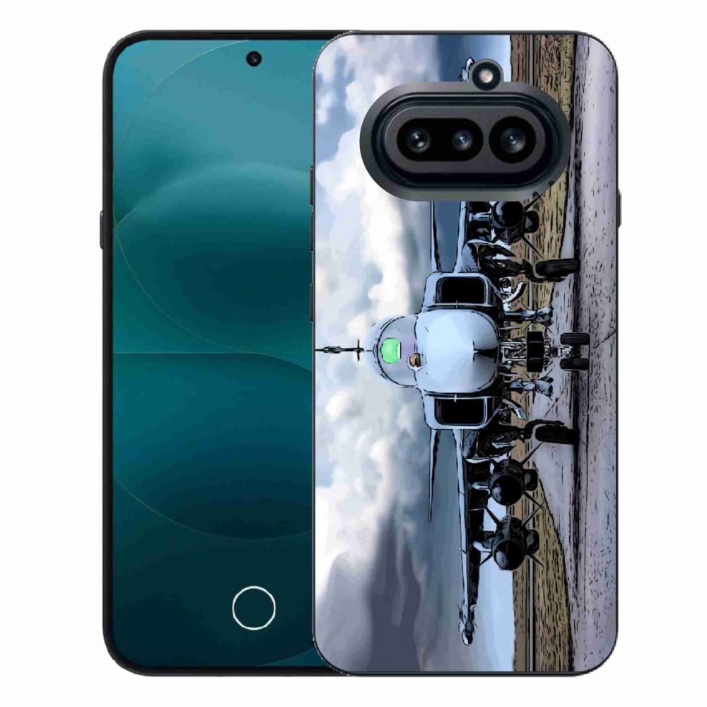 Gelový kryt mmCase na Nothing Phone (4a) - vojenské letadlo