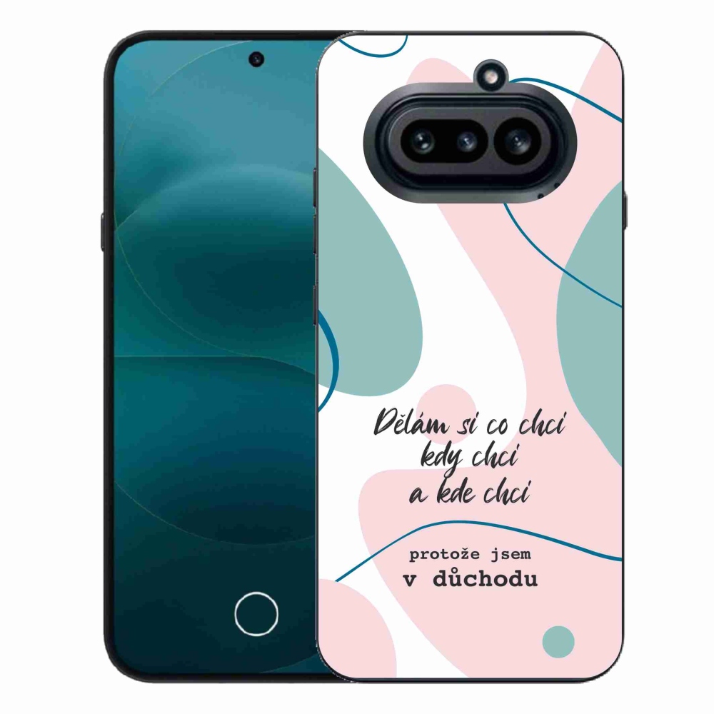 Gelový kryt mmCase na Nothing Phone (4a) - vtipný text 10 bílé pozadí