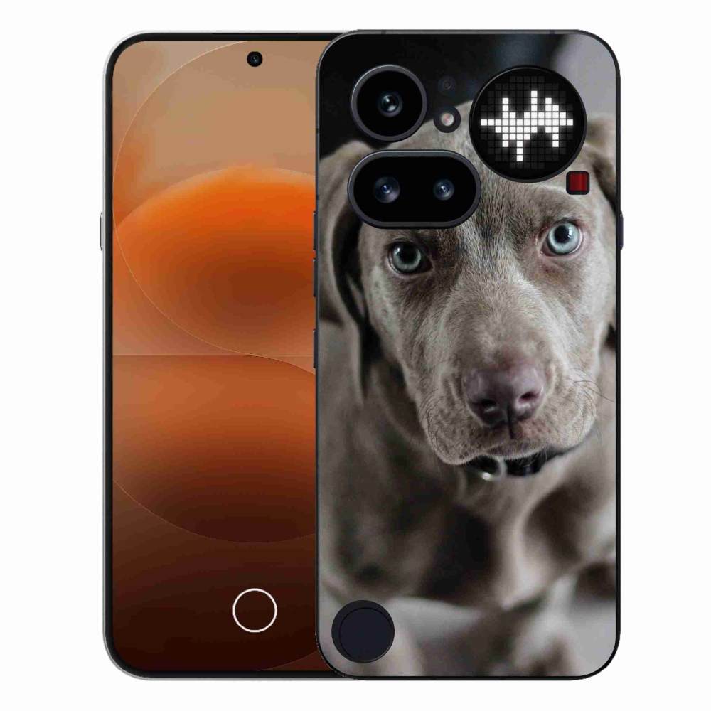 Gelový kryt mmCase na Nothing Phone (4a) - výmarský ohař