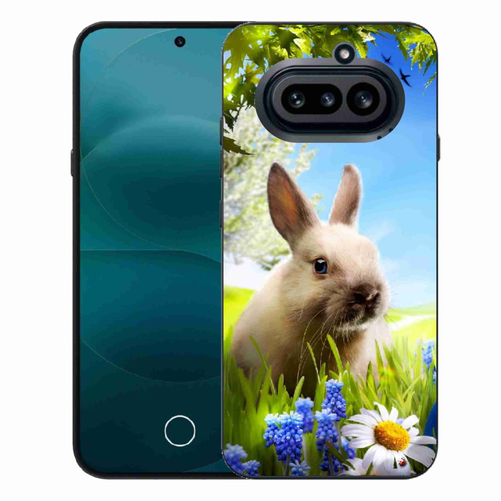 Gelový kryt mmCase na Nothing Phone (4a) - zajíček