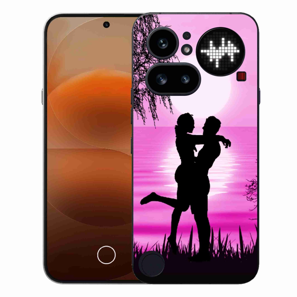 Gelový kryt mmCase na Nothing Phone (4a) - západ slunce