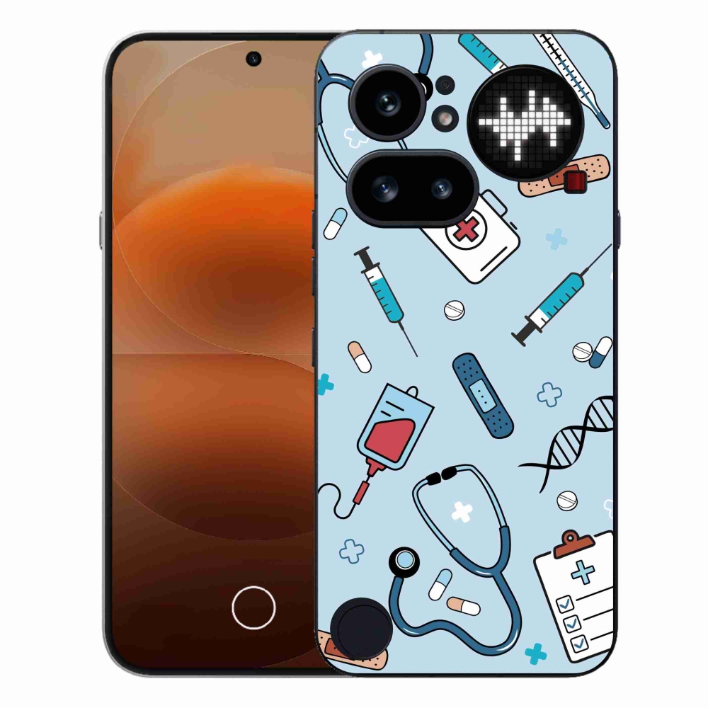 Gelový kryt mmCase na Nothing Phone (4a) - zdravotnictví 1