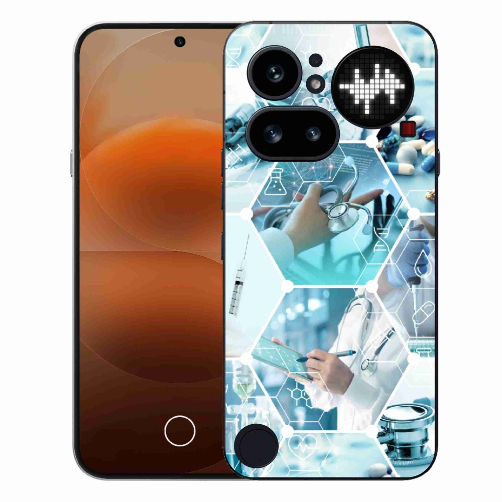 Gelový kryt mmCase na Nothing Phone (4a) - zdravotnictví