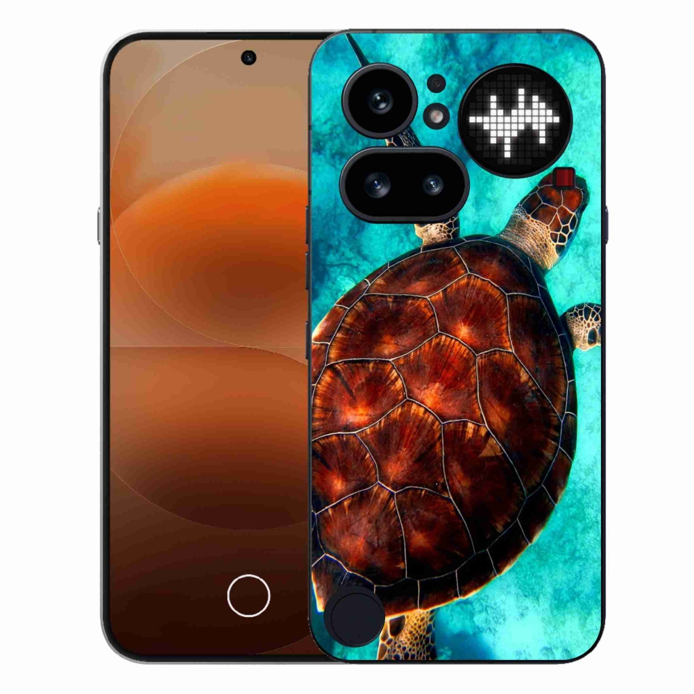 Gelový kryt mmCase na Nothing Phone (4a) - želva