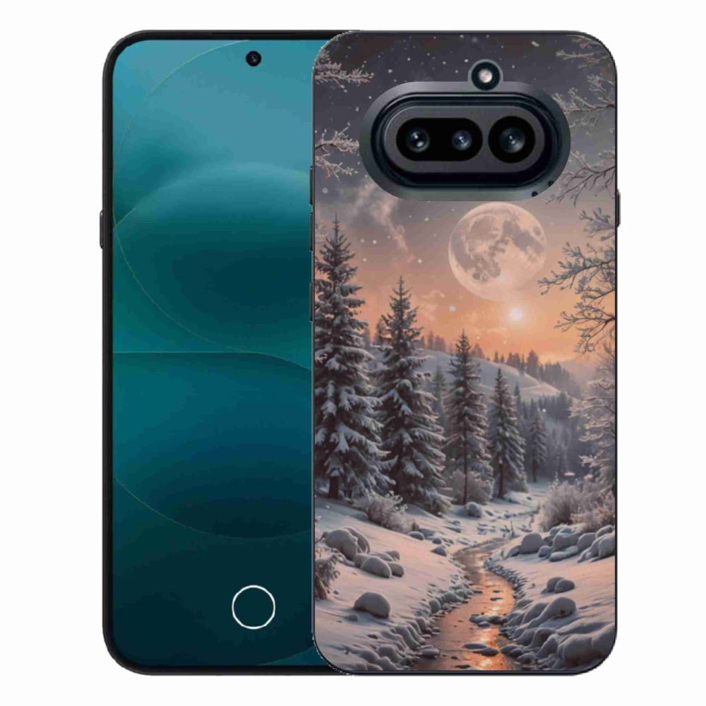 Gelový kryt mmCase na Nothing Phone (4a) - zimní krajina 2