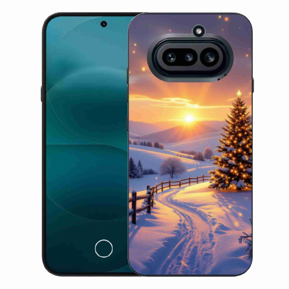 Gelový kryt mmCase na Nothing Phone (4a) - zimní krajina