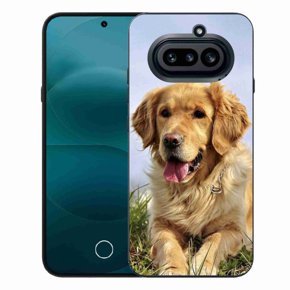 Gelový kryt mmCase na Nothing Phone (4a) - zlatý retrívr