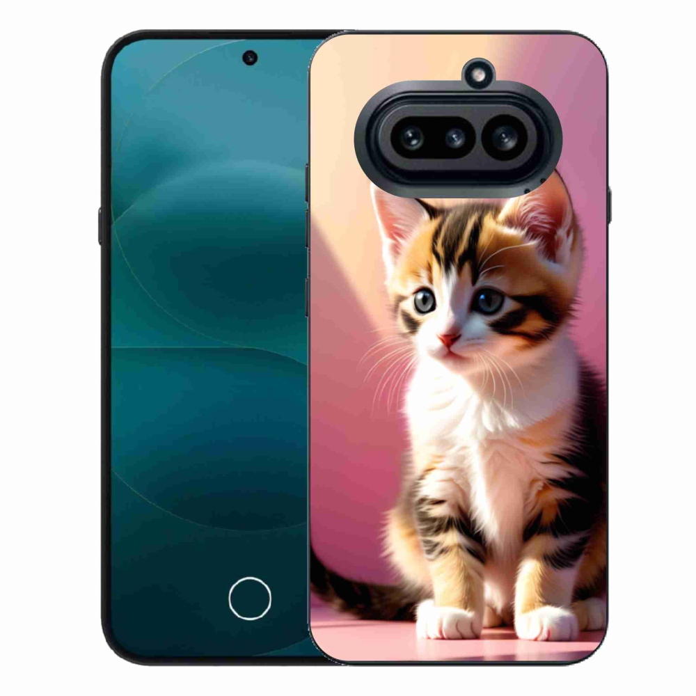 Gelový kryt mmCase na Nothing Phone (4a) - zvědavé kotě 2
