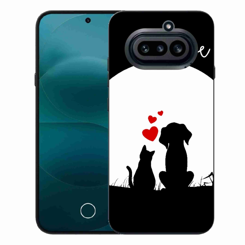 Gelový kryt mmCase na Nothing Phone (4a) - zvířecí láska