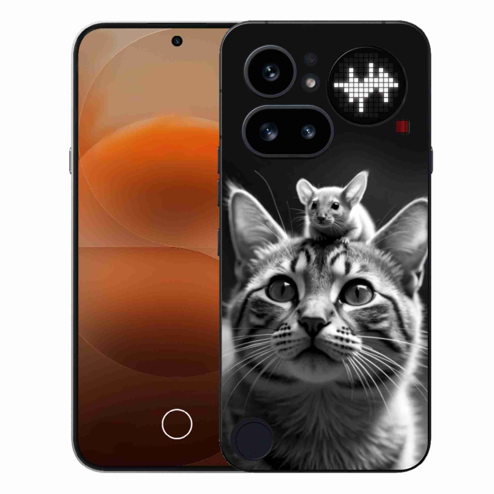 Gelový kryt mmCase na Nothing Phone (4a) - zvířecí přátelství 2