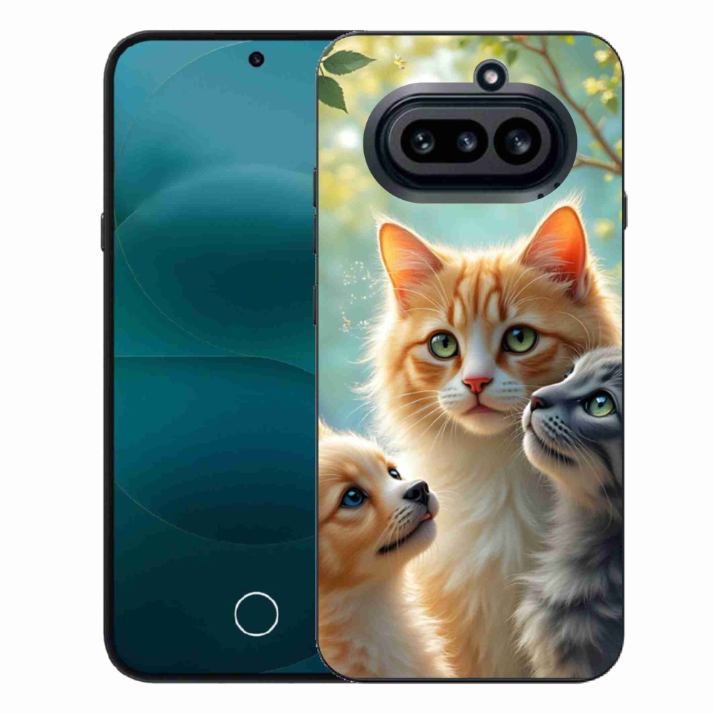 Gelový kryt mmCase na Nothing Phone (4a) - zvířecí přátelství 2