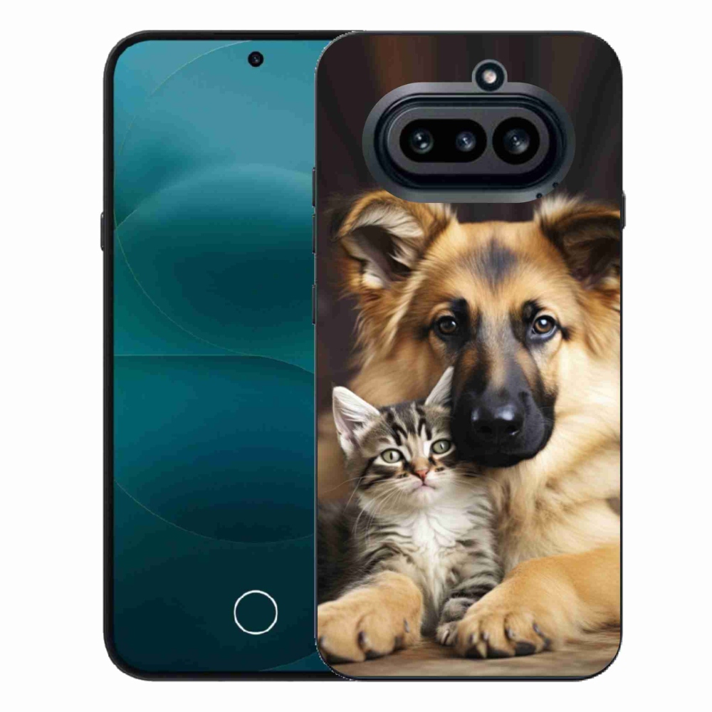 Gelový kryt mmCase na Nothing Phone (4a) - zvířecí přátelství