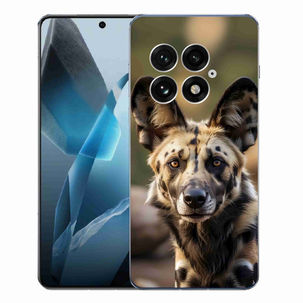 Gelový kryt mmCase na One Plus 13 - africký divoký pes