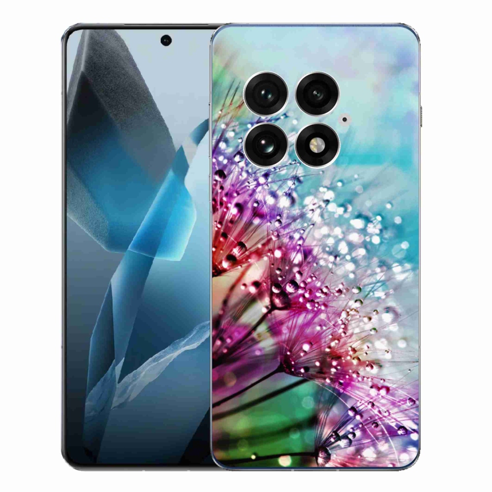 Gelový kryt mmCase na One Plus 13 - barevné květy