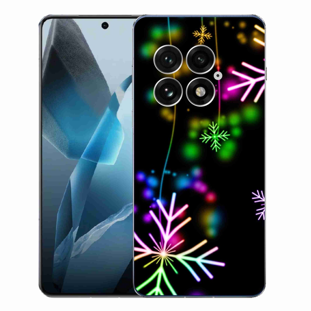 Gelový kryt mmCase na One Plus 13 - barevné vločky