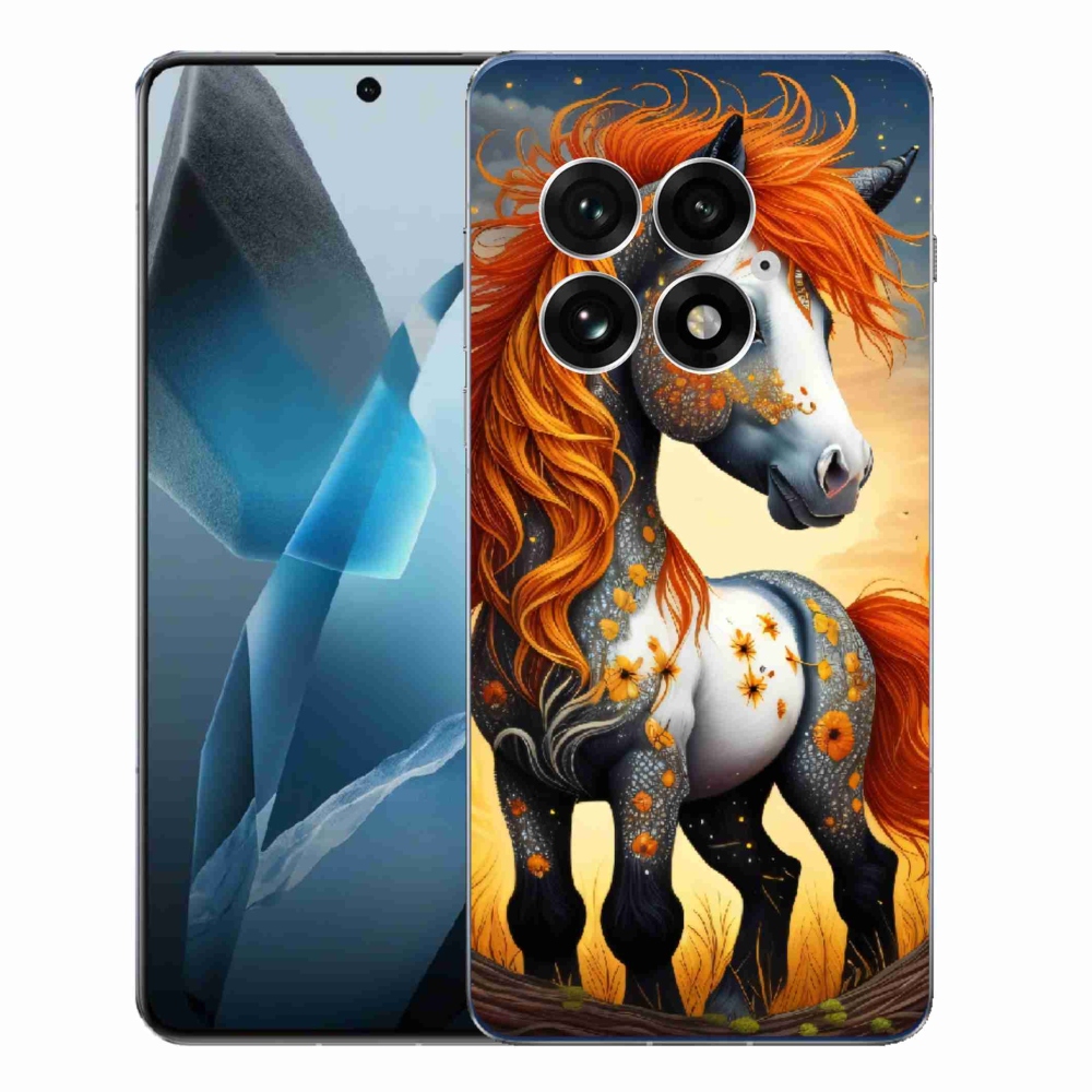 Gelový kryt mmCase na One Plus 13 - barevný poník