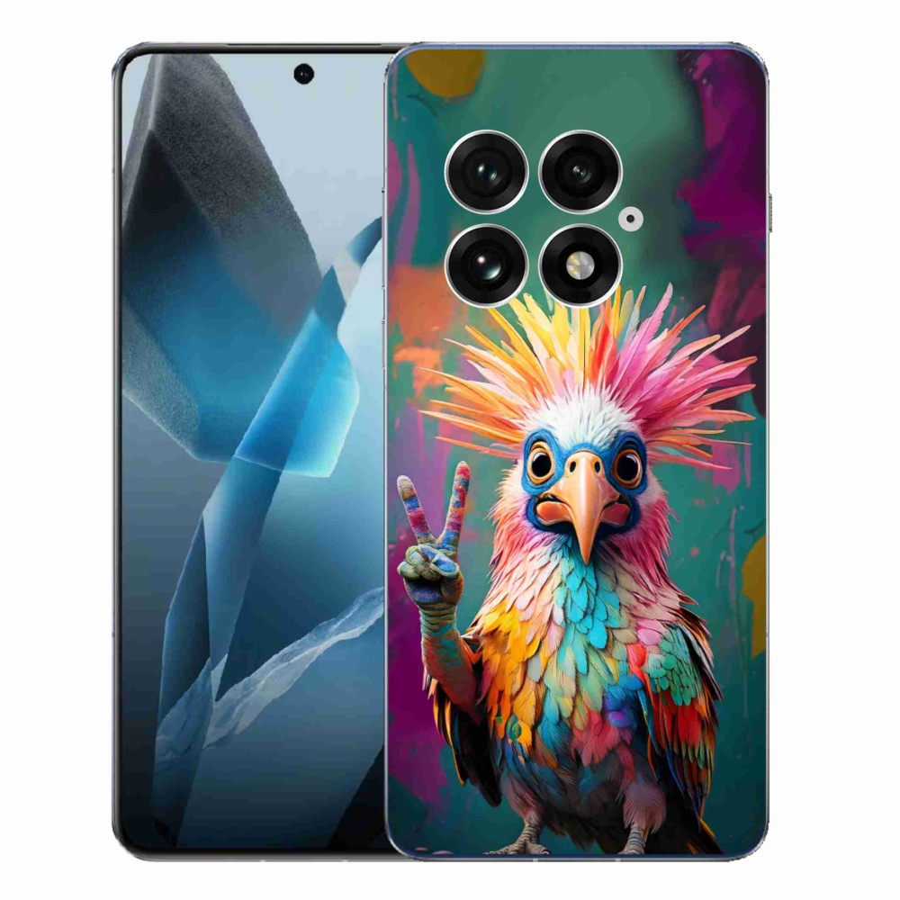 Gelový kryt mmCase na One Plus 13 - barevný rebel