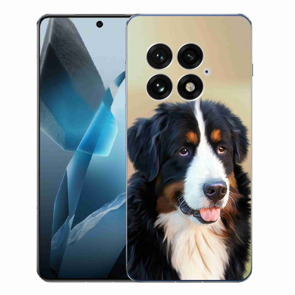 Gelový kryt mmCase na One Plus 13 - bernský salašnický pes