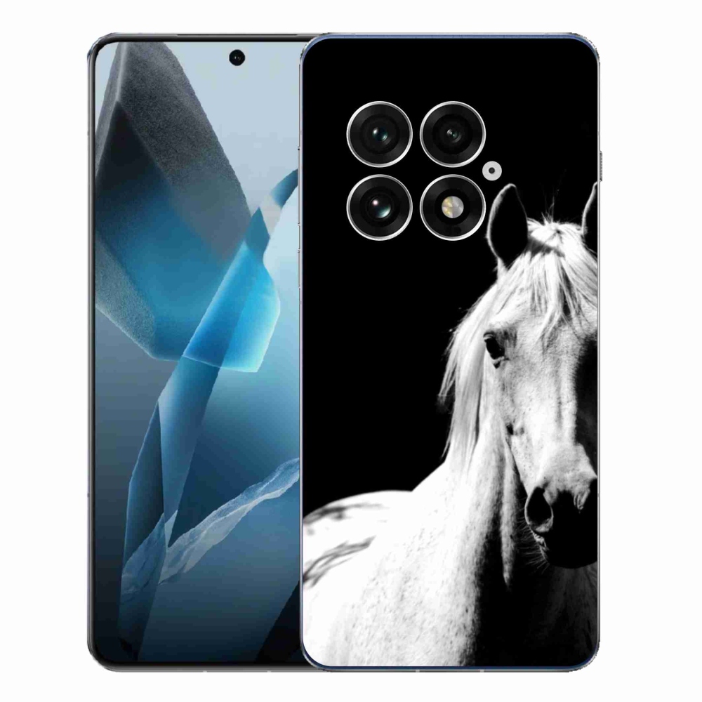 Gelový kryt mmCase na One Plus 13 - bílý kůň 5