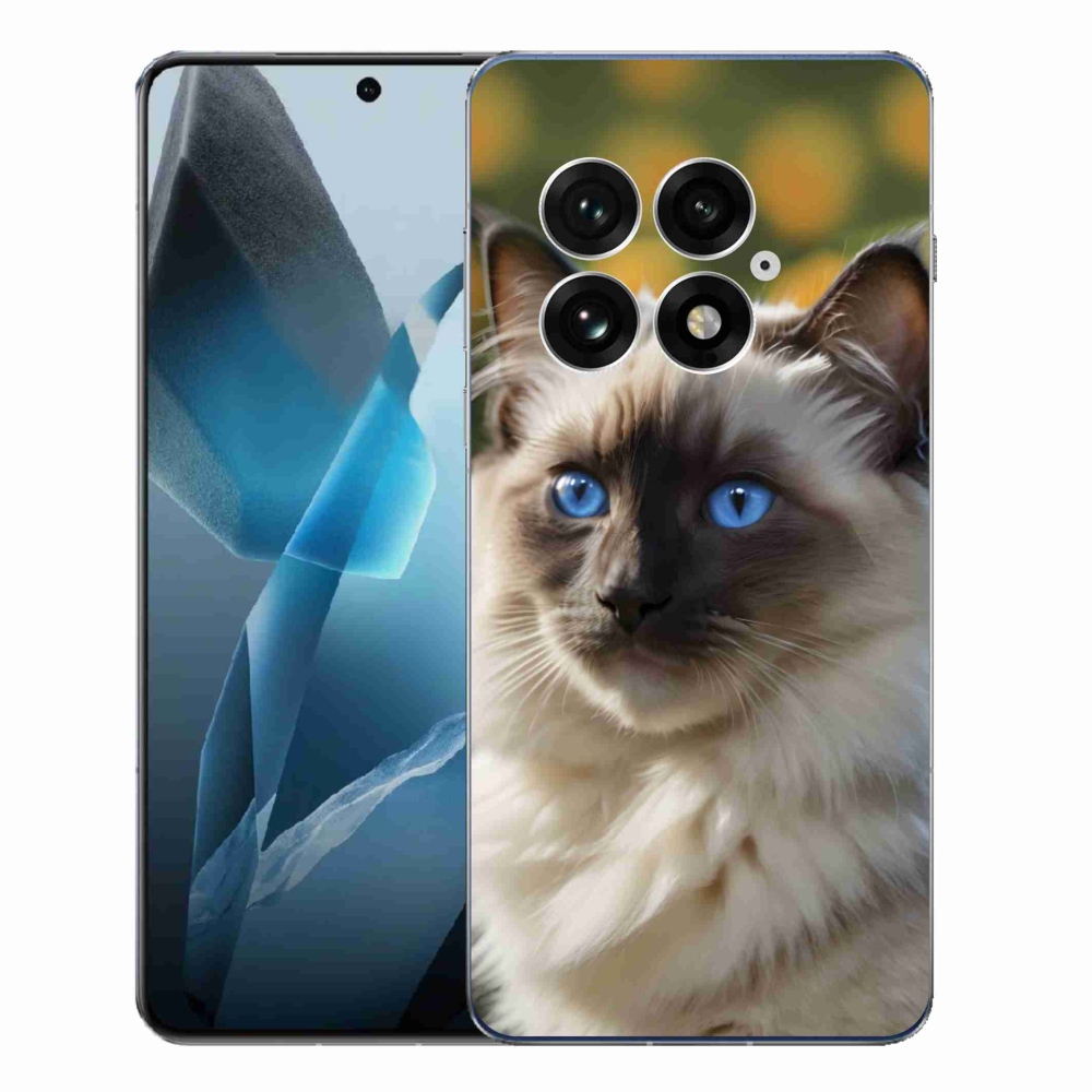 Gelový kryt mmCase na One Plus 13 - bílý ragdoll