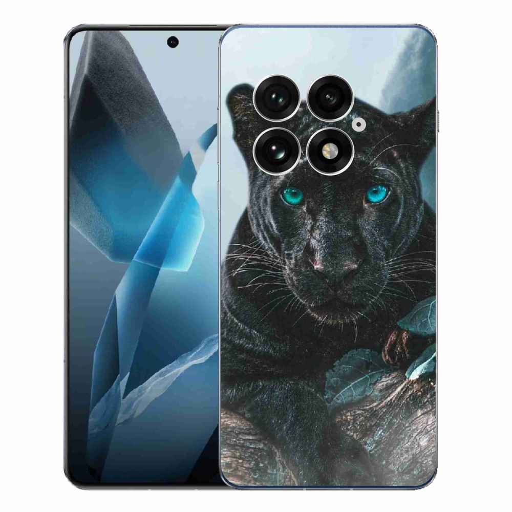 Gelový kryt mmCase na One Plus 13 - černý panter
