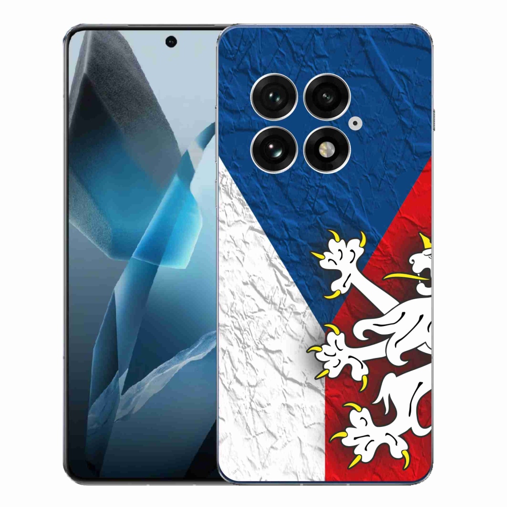 Gelový kryt mmCase na One Plus 13 - česká vlajka 1