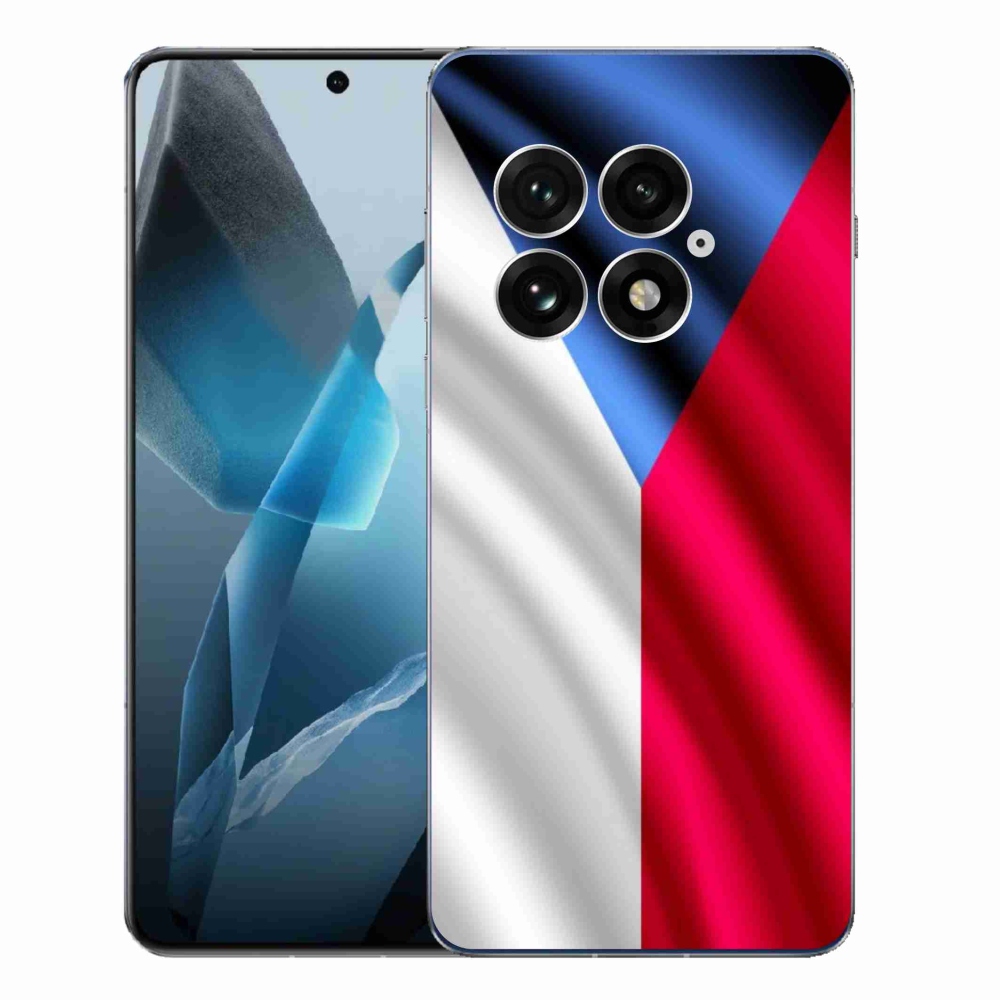 Gelový kryt mmCase na One Plus 13 - česká vlajka