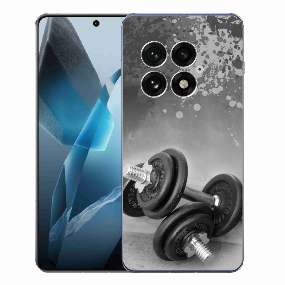 Gelový kryt mmCase na One Plus 13 - činky 1