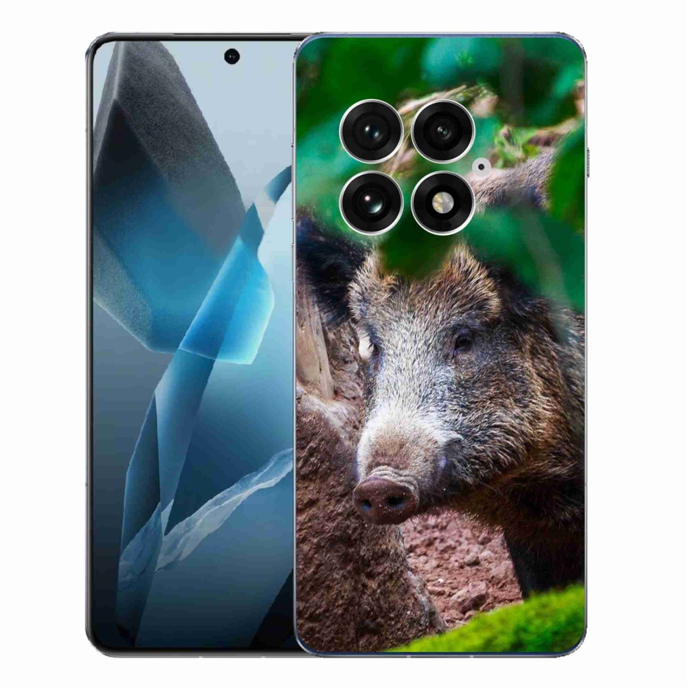 Gelový kryt mmCase na One Plus 13 - divoké prase