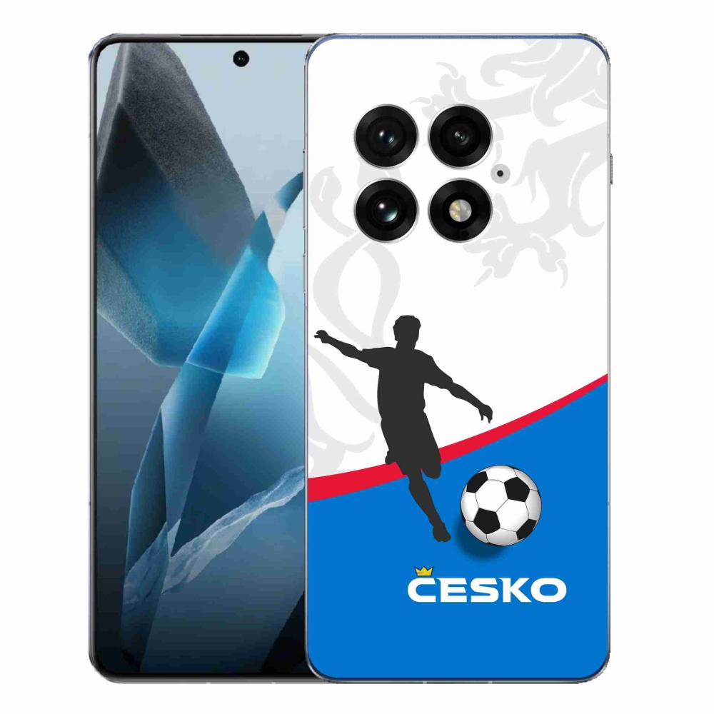 Gelový kryt mmCase na One Plus 13 - fotbal Česko 1
