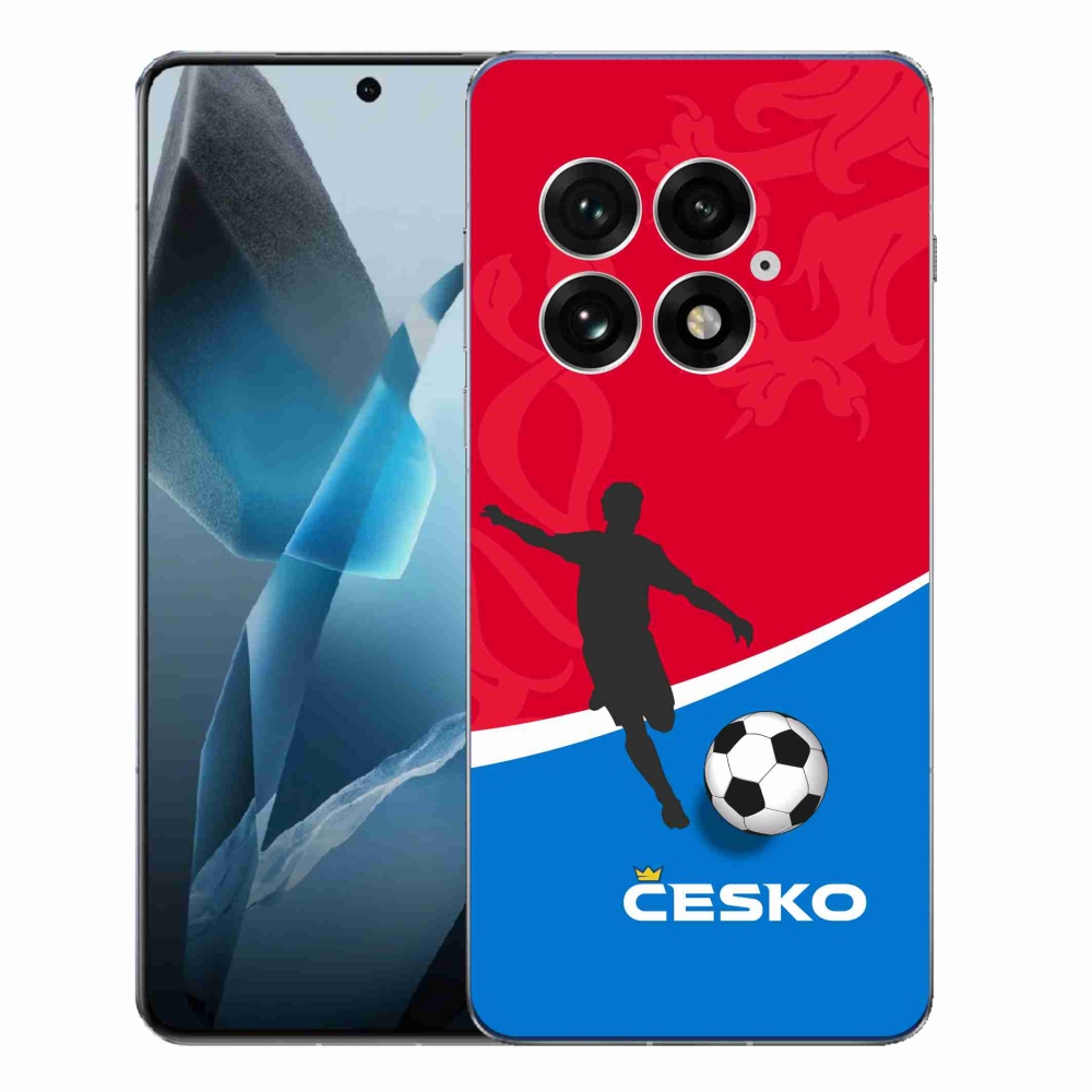 Gelový kryt mmCase na One Plus 13 - fotbal Česko