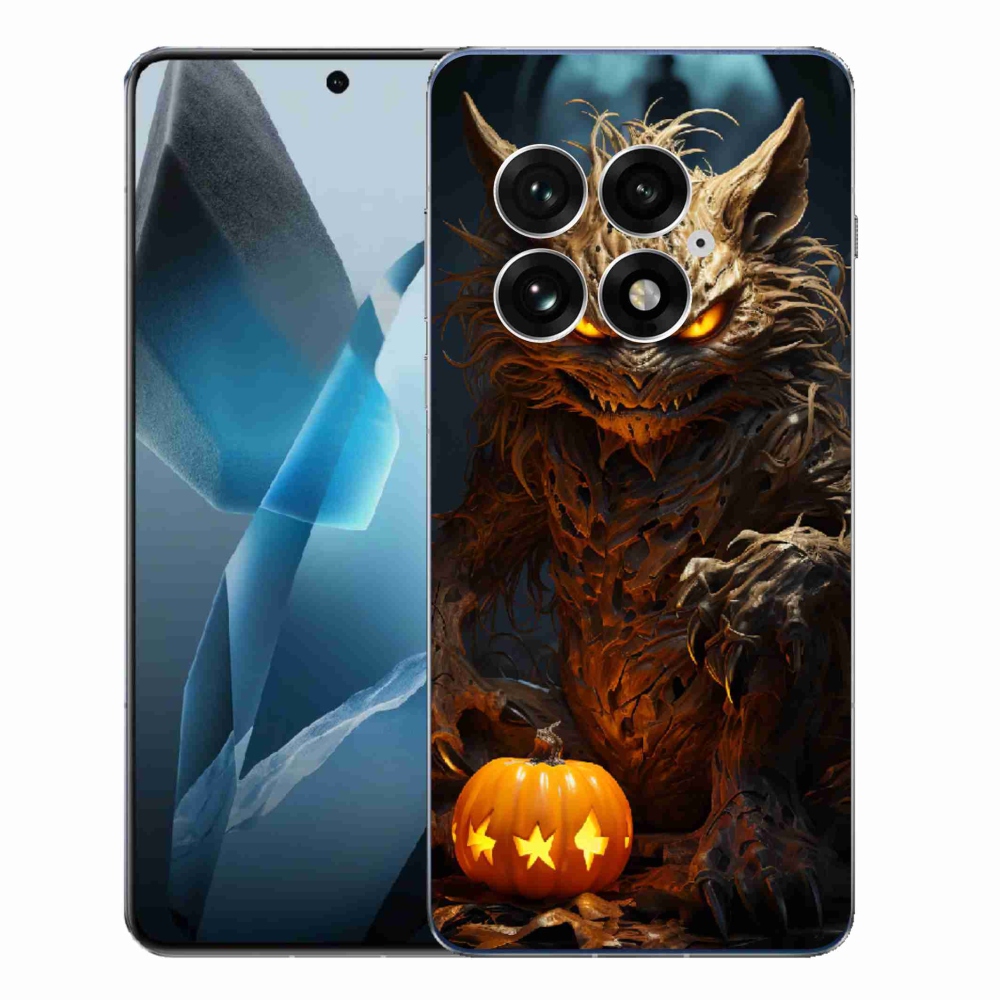 Gelový kryt mmCase na One Plus 13 - halloweenská příšera