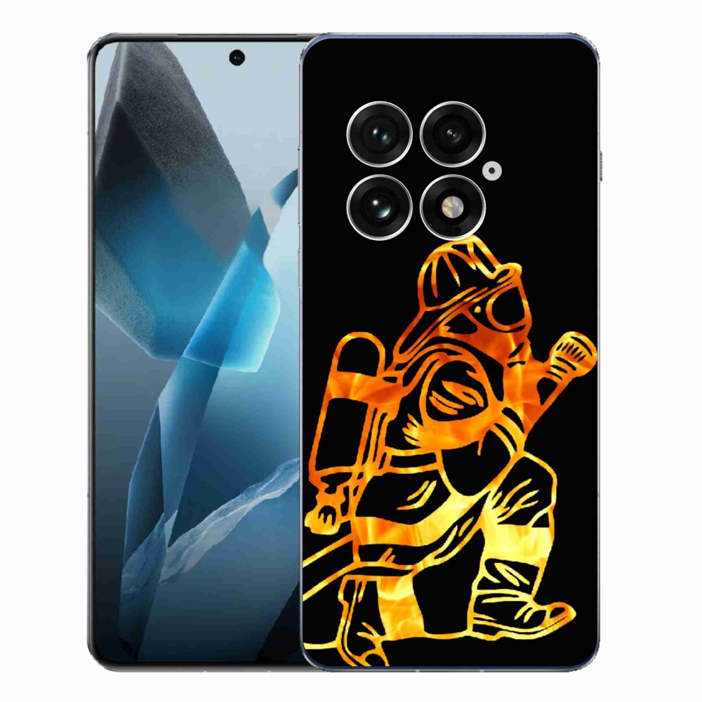 Gelový kryt mmCase na One Plus 13 - hasič 1