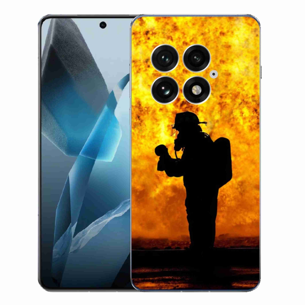 Gelový kryt mmCase na One Plus 13 - hasič