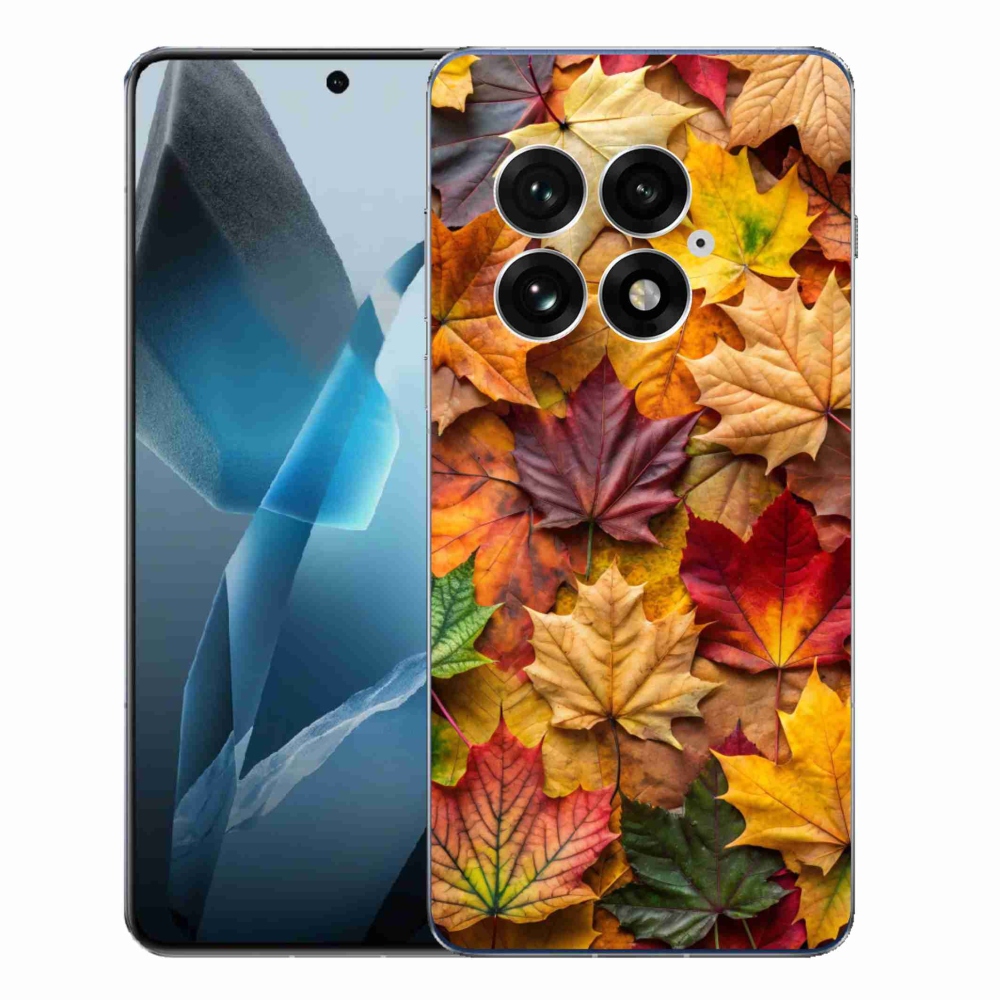 Gelový kryt mmCase na One Plus 13 - javorové listy 2