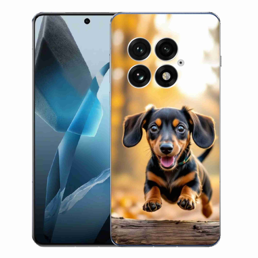 Gelový kryt mmCase na One Plus 13 - jezevčík 2