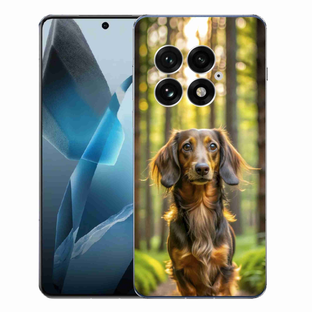 Gelový kryt mmCase na One Plus 13 - jezevčík 4