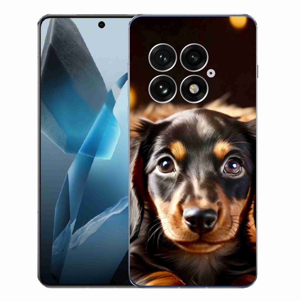 Gelový kryt mmCase na One Plus 13 - jezevčík