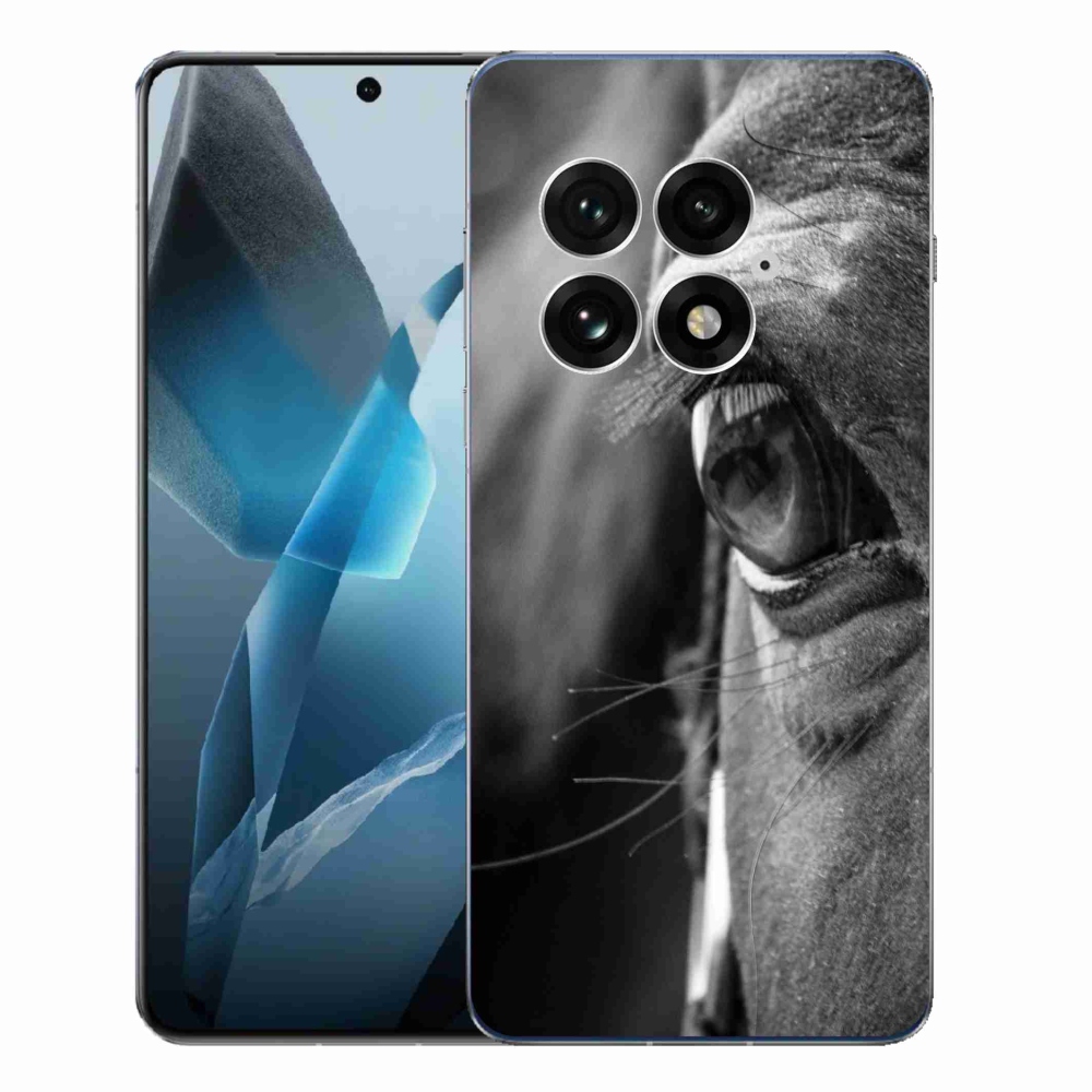 Gelový kryt mmCase na One Plus 13 - koňský pohled