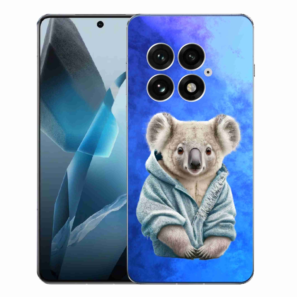 Gelový kryt mmCase na One Plus 13 - koala ve svetru