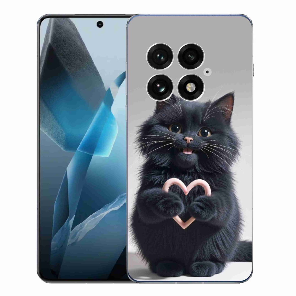 Gelový kryt mmCase na One Plus 13 - kočičí láska 3